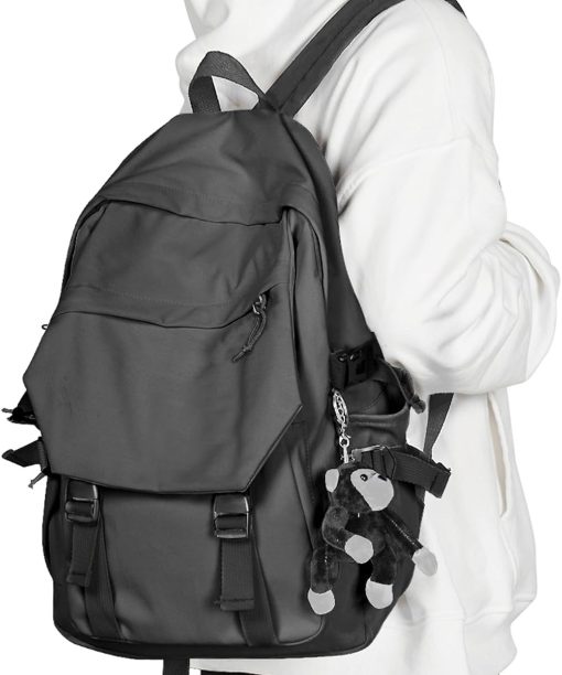 Casual Daypack Large upgraded version  Laptop Backpack for Men Women Water Resistant Lightweight  Bag Travel Rucksack for Sports High  Middle Bookbag for  Size L(Dark grey)